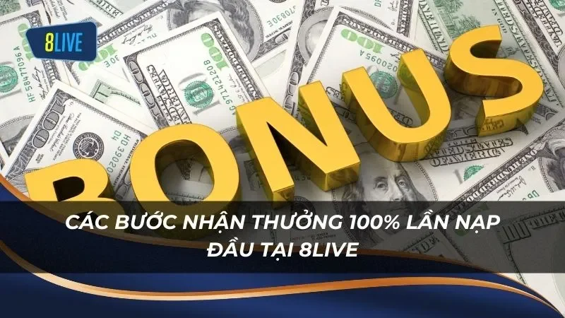 Hướng dẫn các bước tham gia chương trình thưởng 100% lần nạp đầu